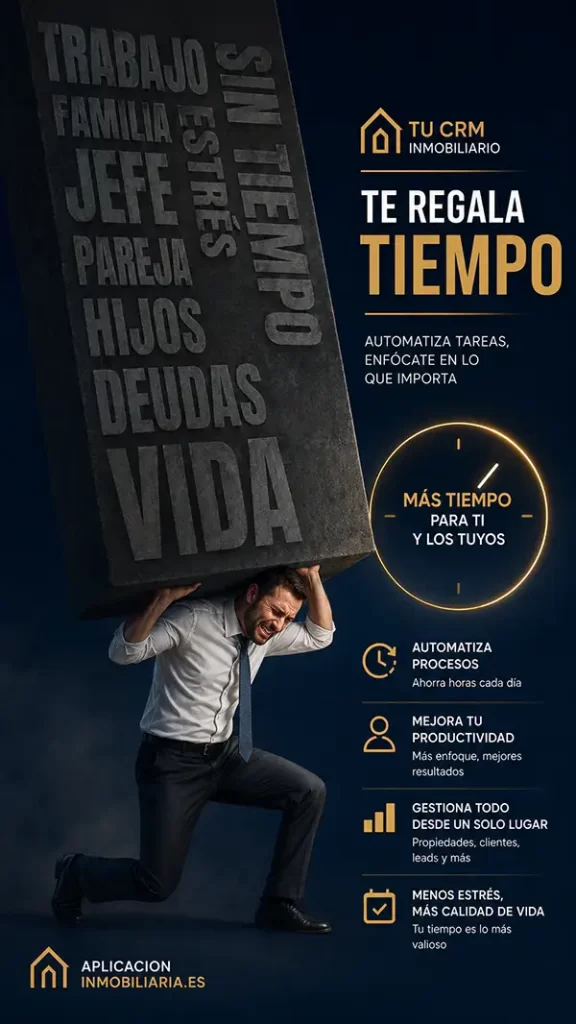 ahorro de tiempo con crm inmobiliario